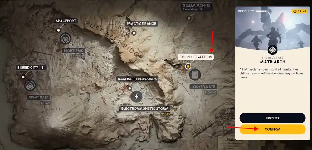 Evento matriarca arc Raiders Mapa local Evento matriarca arc Raiders Mapa local