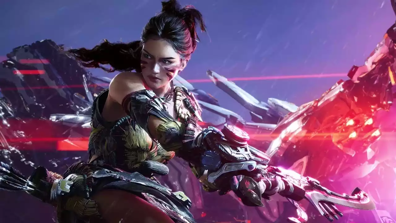 Horizon Steel Frontiers personagem feminina