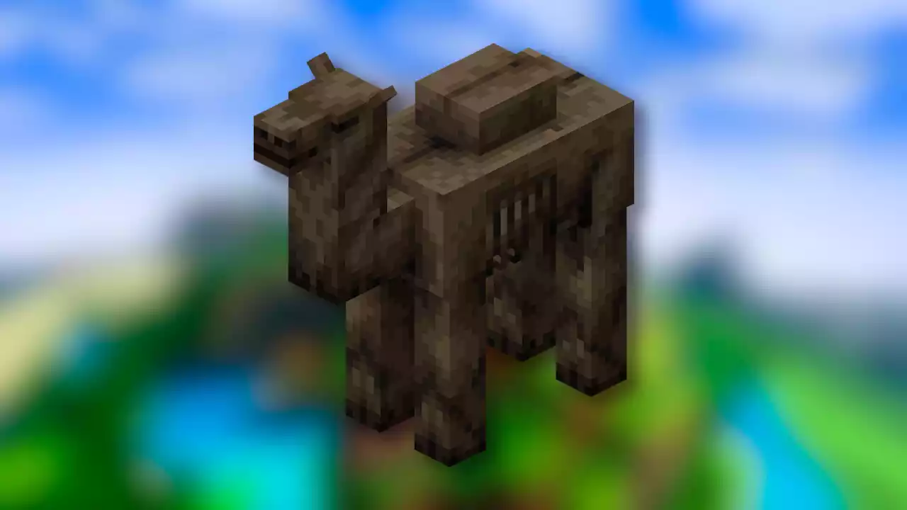 Minecraft Como Domar um Camelo Múmia