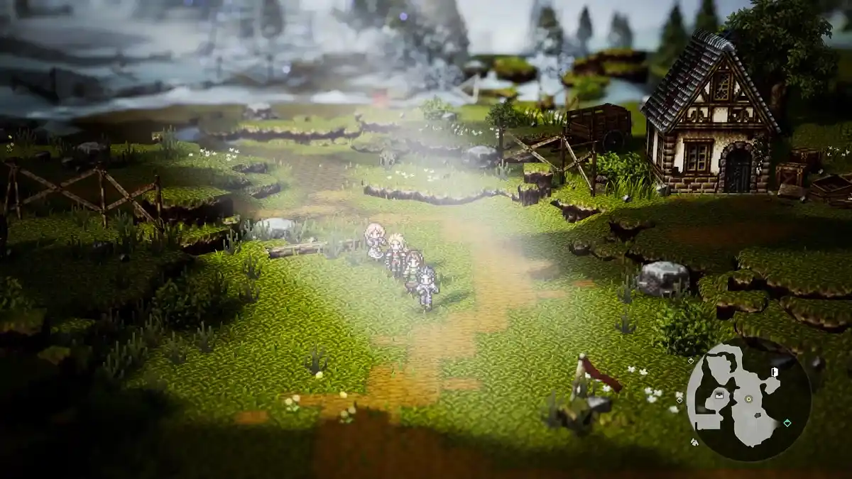 Octopath Traveler 0 Mapa