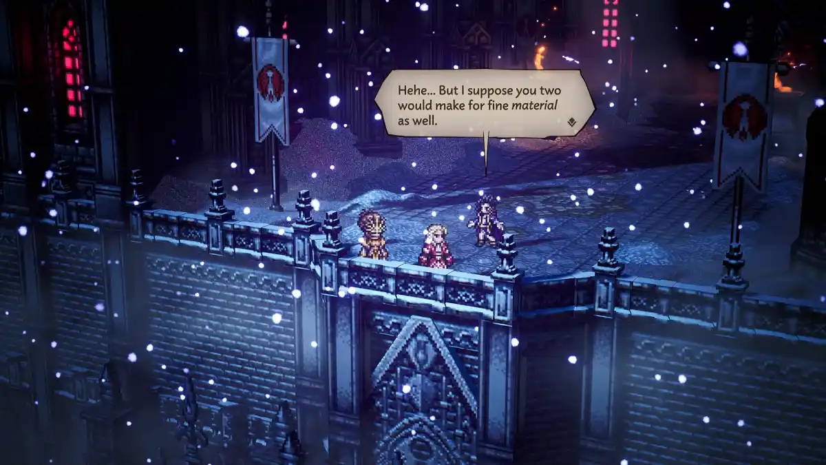 Octopath Traveler 0 Vilões da historia