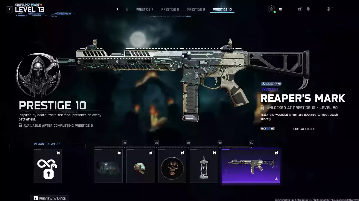 Todas as recompensas de Prestígio 10 em Black Ops 7 Todas as recompensas de Prestígio 10 em Black Ops 7