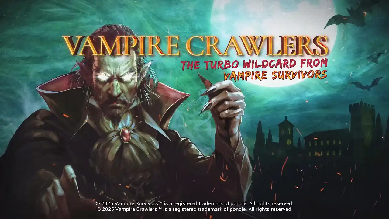 Vampire Crawlers, spin-off de Vampire Survivors, é anunciado para consoles com lançamento para 2026