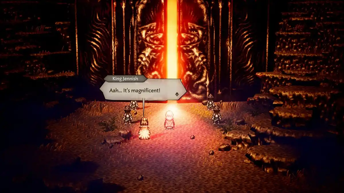cena vilao phina Octopath Traveler 0