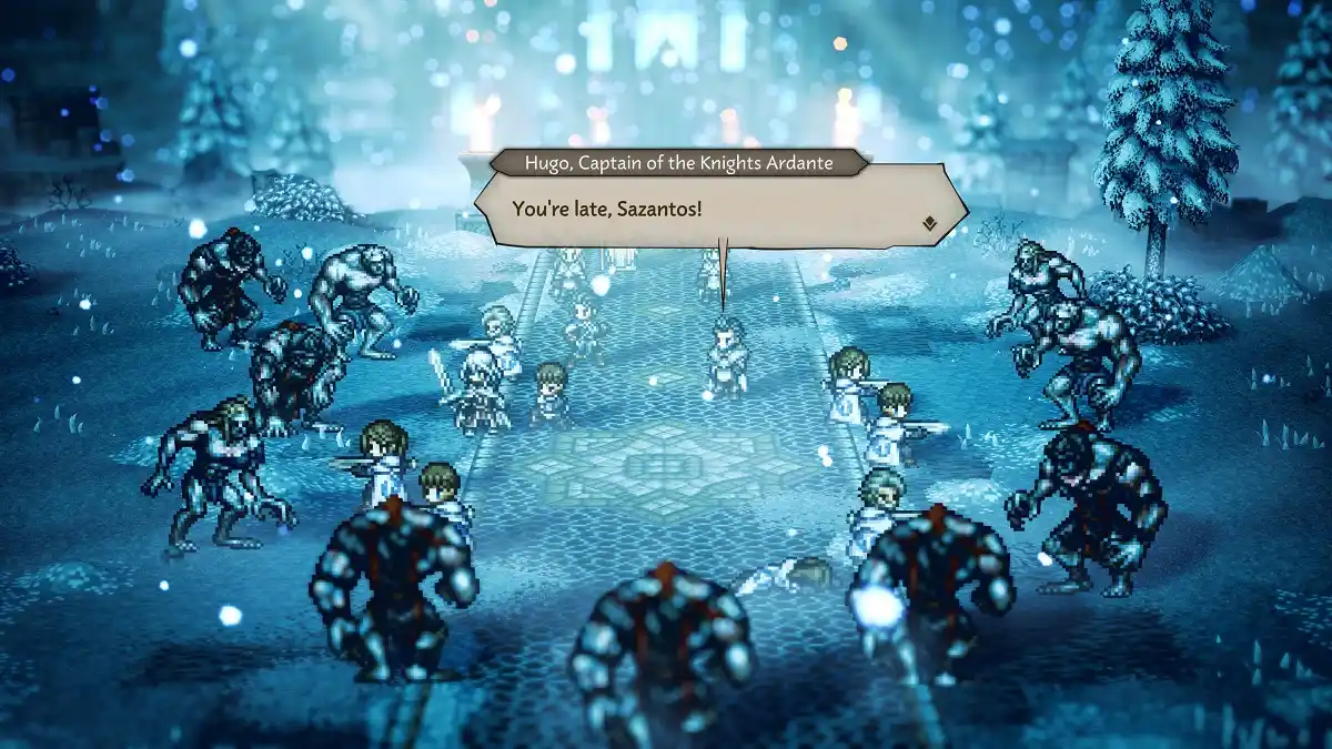 cena zumbis Octopath Traveler 0