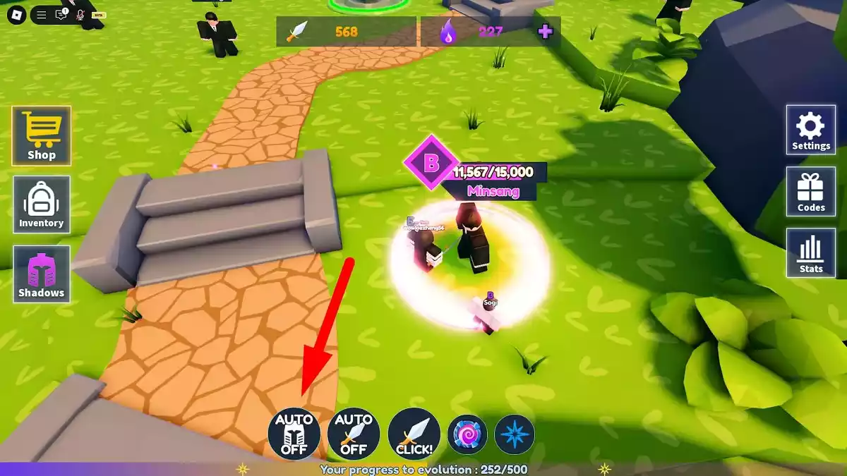 free gamepass anime arise evolut