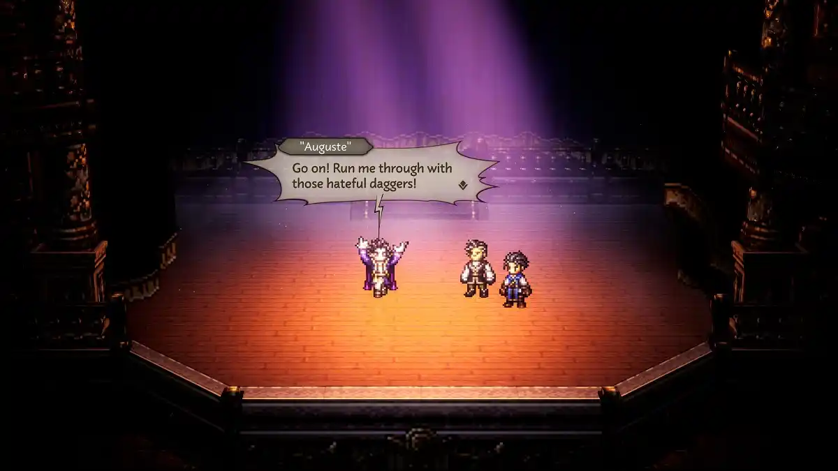 marvelous vilao auguste Octopath Traveler 0