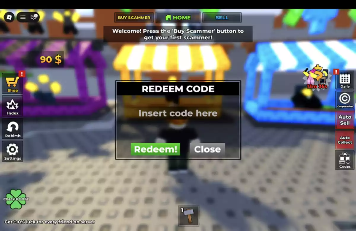 Como Resgatar Códigos Build A Scam Empire Roblox Como Resgatar Códigos Build A Scam Empire Roblox