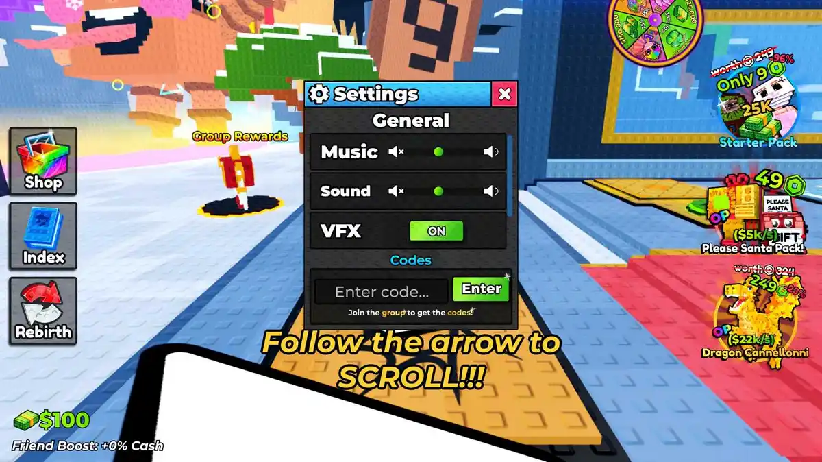 Como Resgatar Códigos Scroll a Brainrot Roblox Como Resgatar Códigos Scroll a Brainrot Roblox