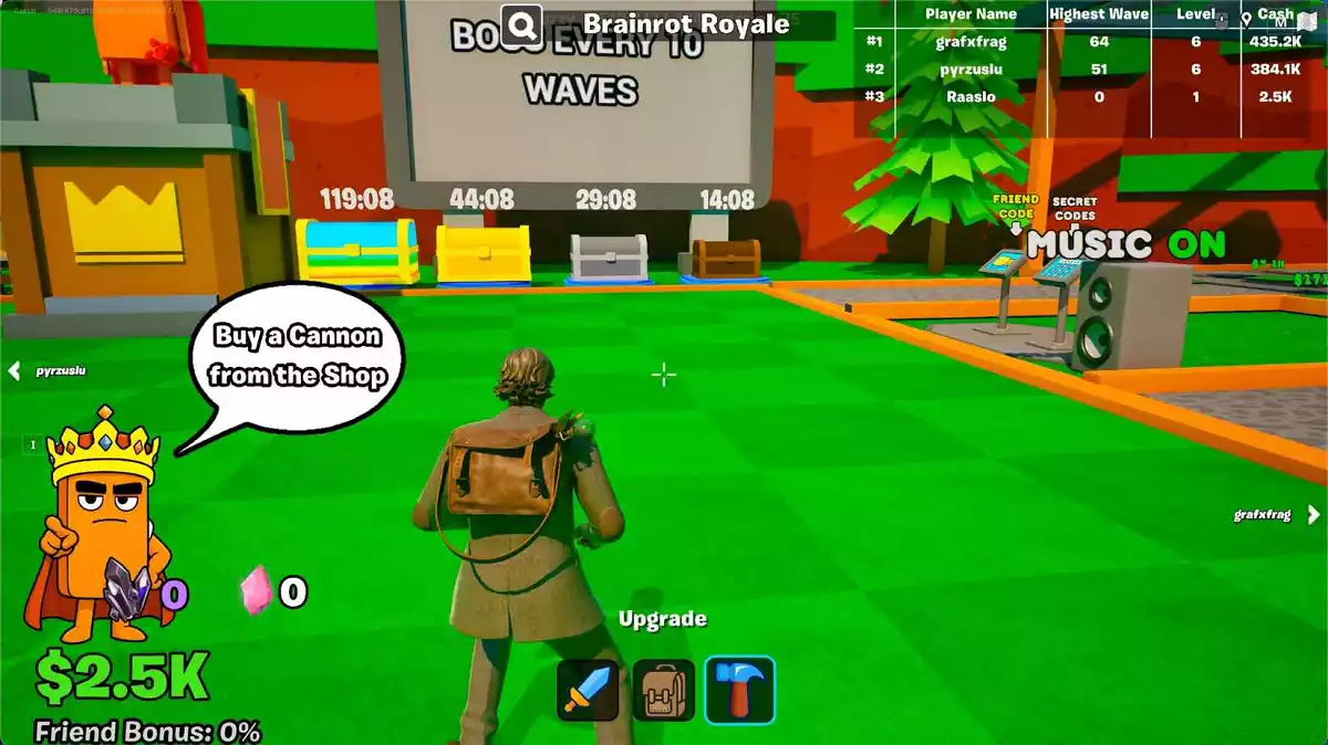 Tudo sobre Códigos Brainrot Royale Fortnite