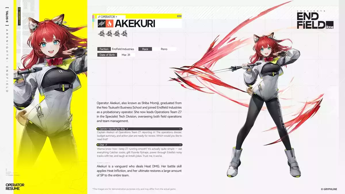 Akekuri Arknights Endfield Akekuri Arknights Endfield