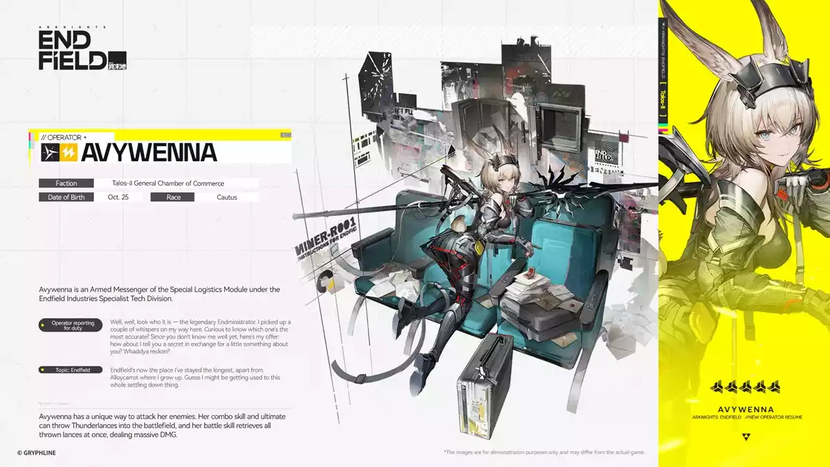 Avywenna Arknights Endfield Avywenna Arknights Endfield