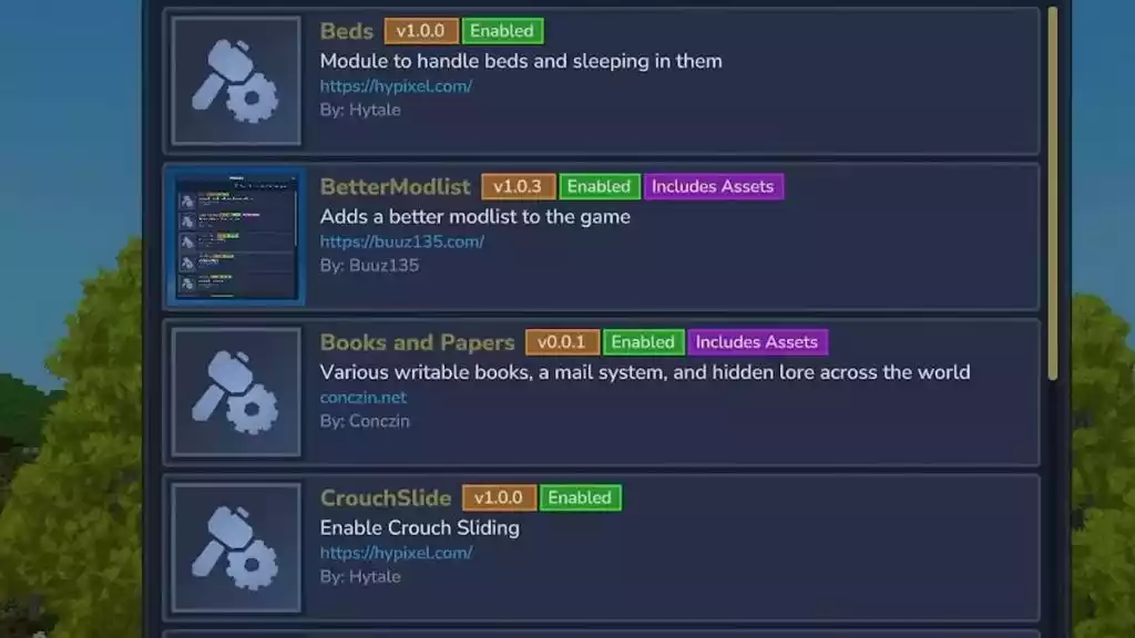 Better Mod List Hytale Better Mod List Hytale