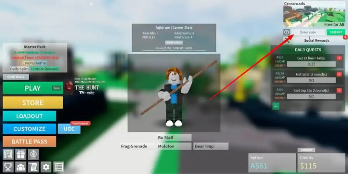 Como Resgatar Códigos Combat Warriors Roblox Como Resgatar Códigos Combat Warriors Roblox