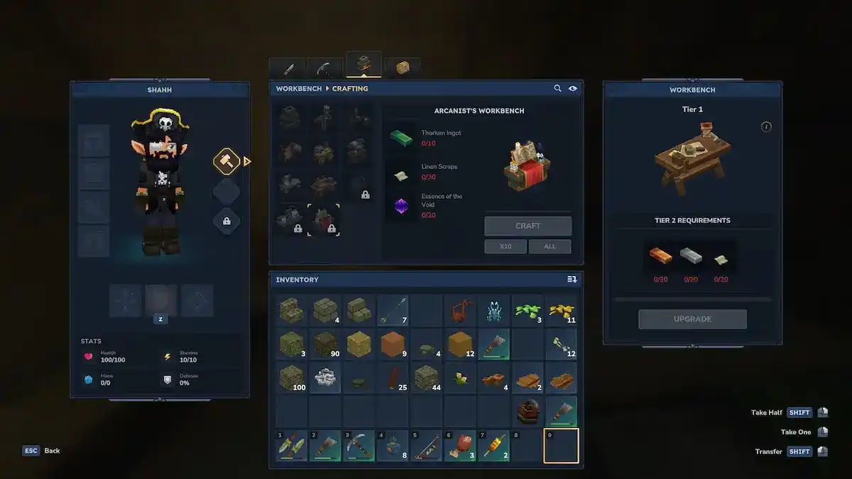 Como desbloquear e construir a Bancada de Trabalho do Arcanista em Hytale Como desbloquear e construir a Bancada de Trabalho do Arcanista em Hytale