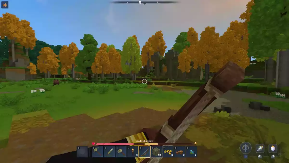 Como fabricar um arco em Hytale Como fabricar um arco em Hytale