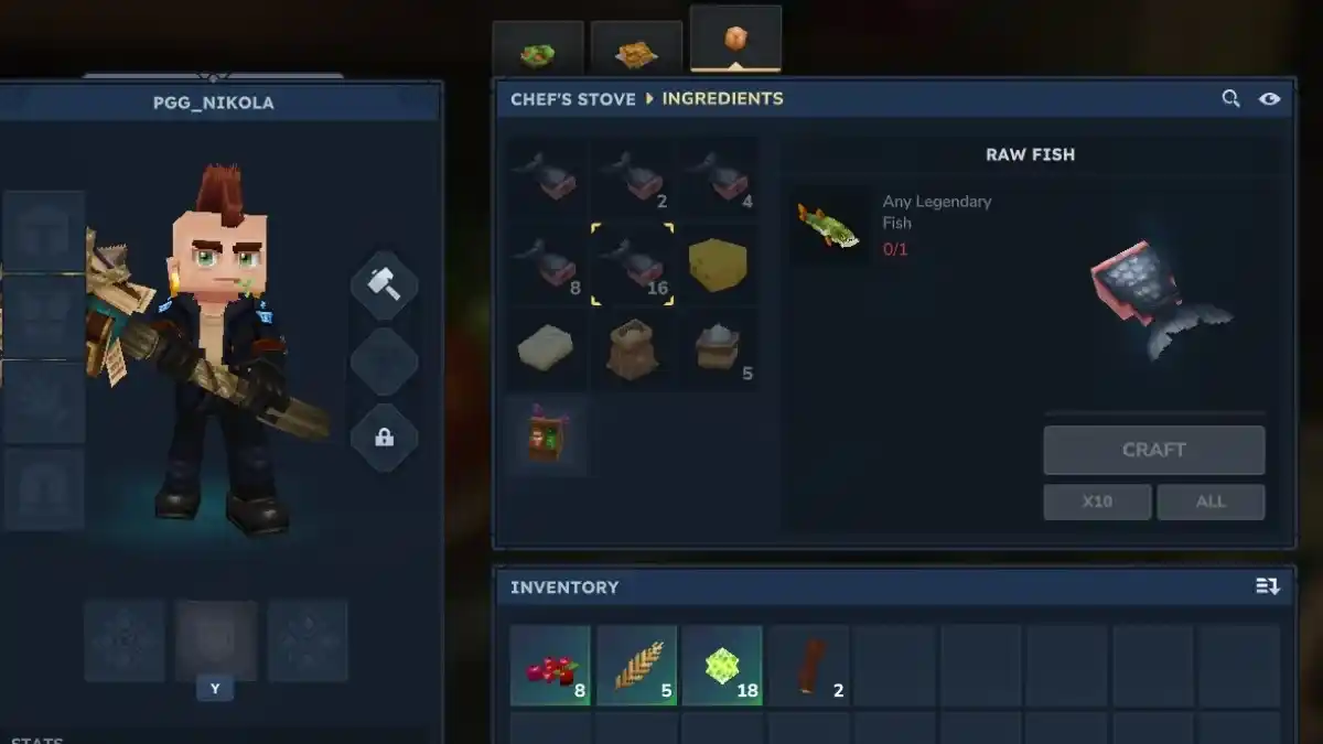 Como usar peixes no Hytale Como usar peixes no Hytale