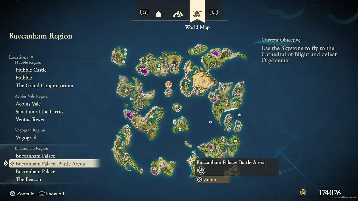 DRAGON QUEST VII Reimagined mapa DRAGON QUEST VII Reimagined mapa