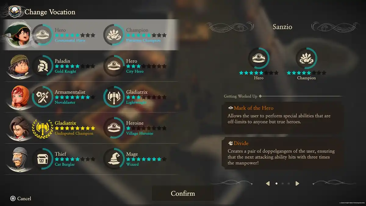 DRAGON QUEST VII Reimagined vocação DRAGON QUEST VII Reimagined vocação