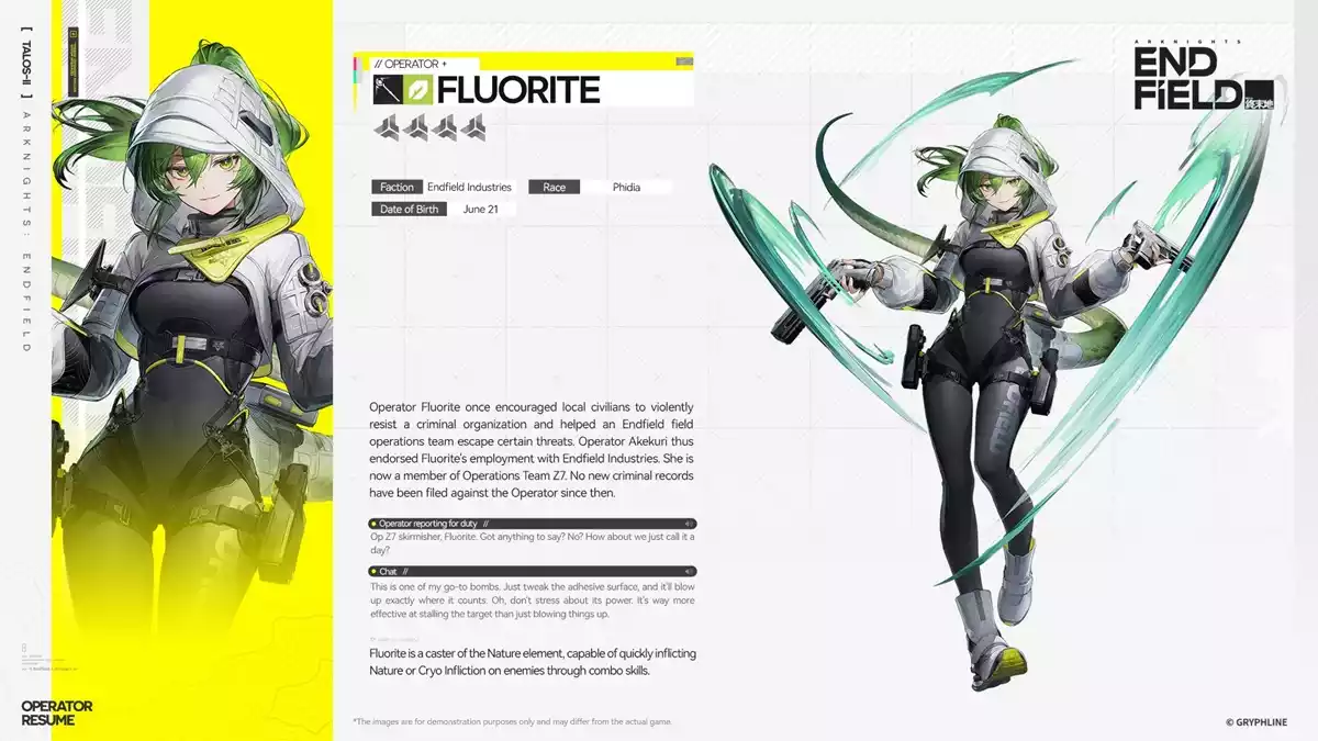 Fluorite Arknights Endfield Fluorite Arknights Endfield