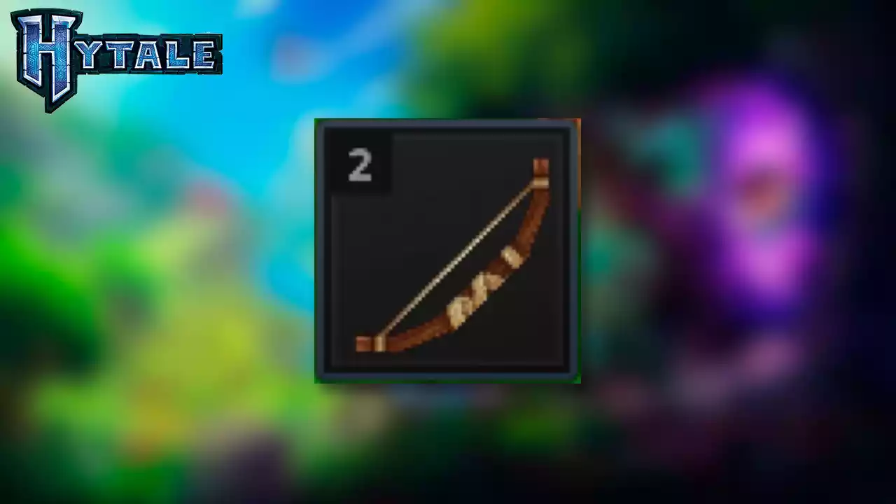 Hytale Como Criar um Arco e Flechas