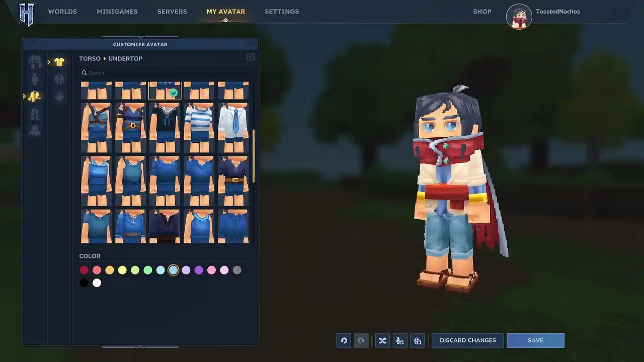 Hytale Como Customizar o seu Avatar