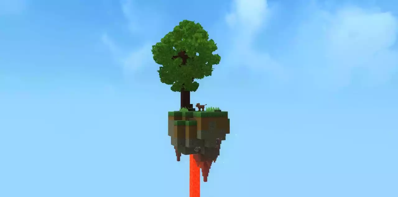 Hytale Como jogar Skyblock