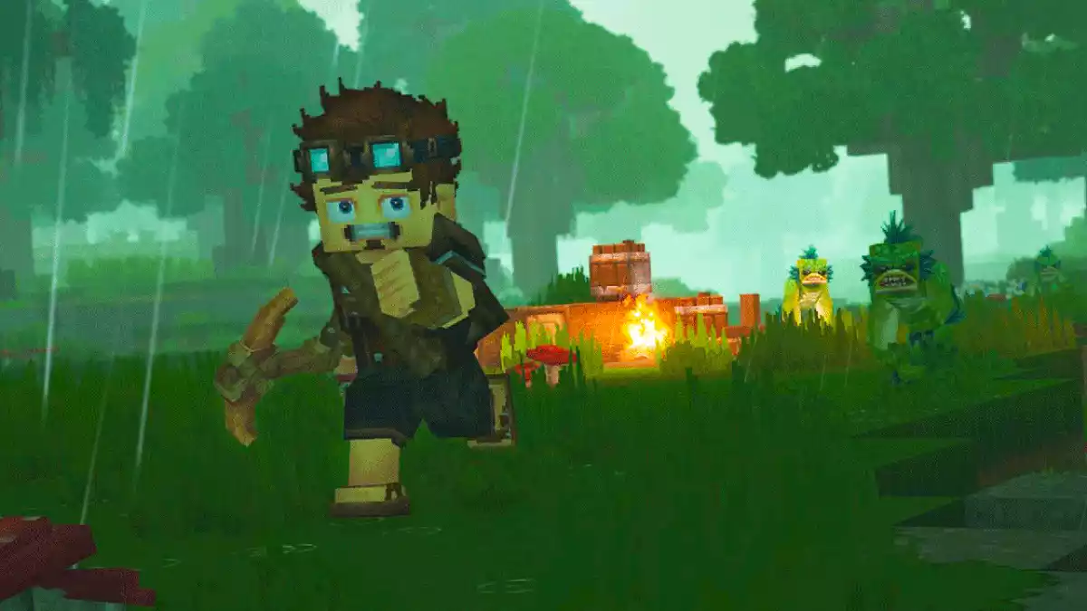 Hytale personagem correndo monstros Hytale personagem correndo monstros