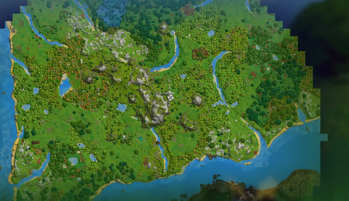 Mapa Localização do Templo Esquecido em Hytale Mapa Localização do Templo Esquecido em Hytale