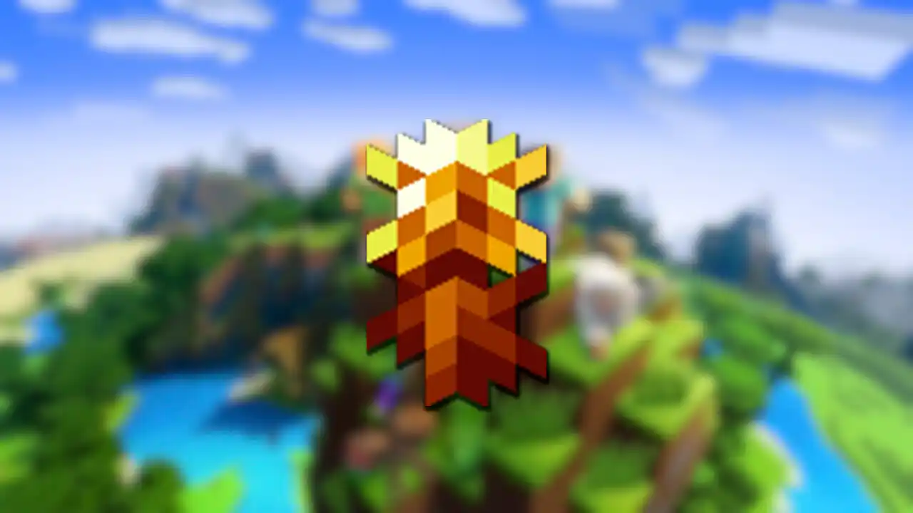 Minecraft Como criar Dente de Leão Dourado