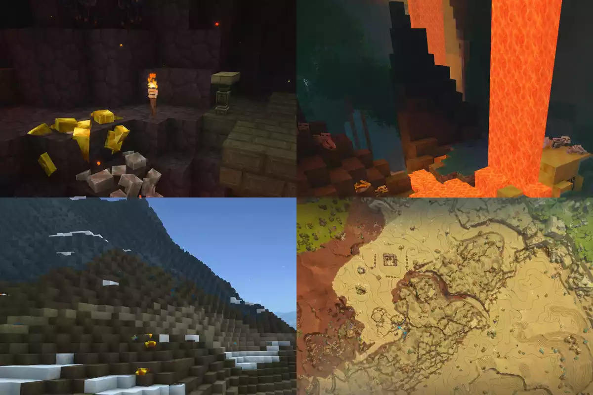 Onde encontrar minério de ouro em Hytale Onde encontrar minério de ouro em Hytale