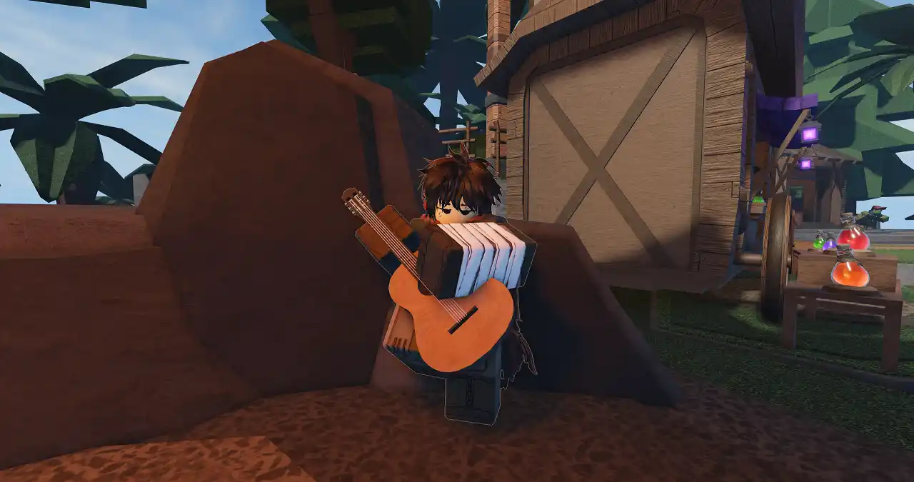 The Forge (A Forja) Onde Encontrar o Violão Perdido do Bardo Roblox