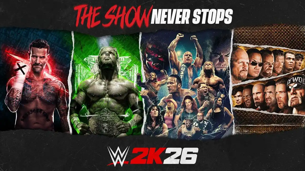 Com Mais de 400 Lutadores, WWE 2K26 Promete Revolucionar a Jogabilidade em 2026