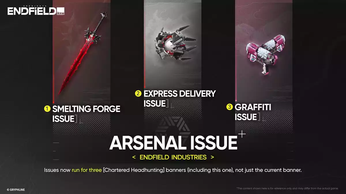 arknights endfield weapon banner arknights endfield weapon banner