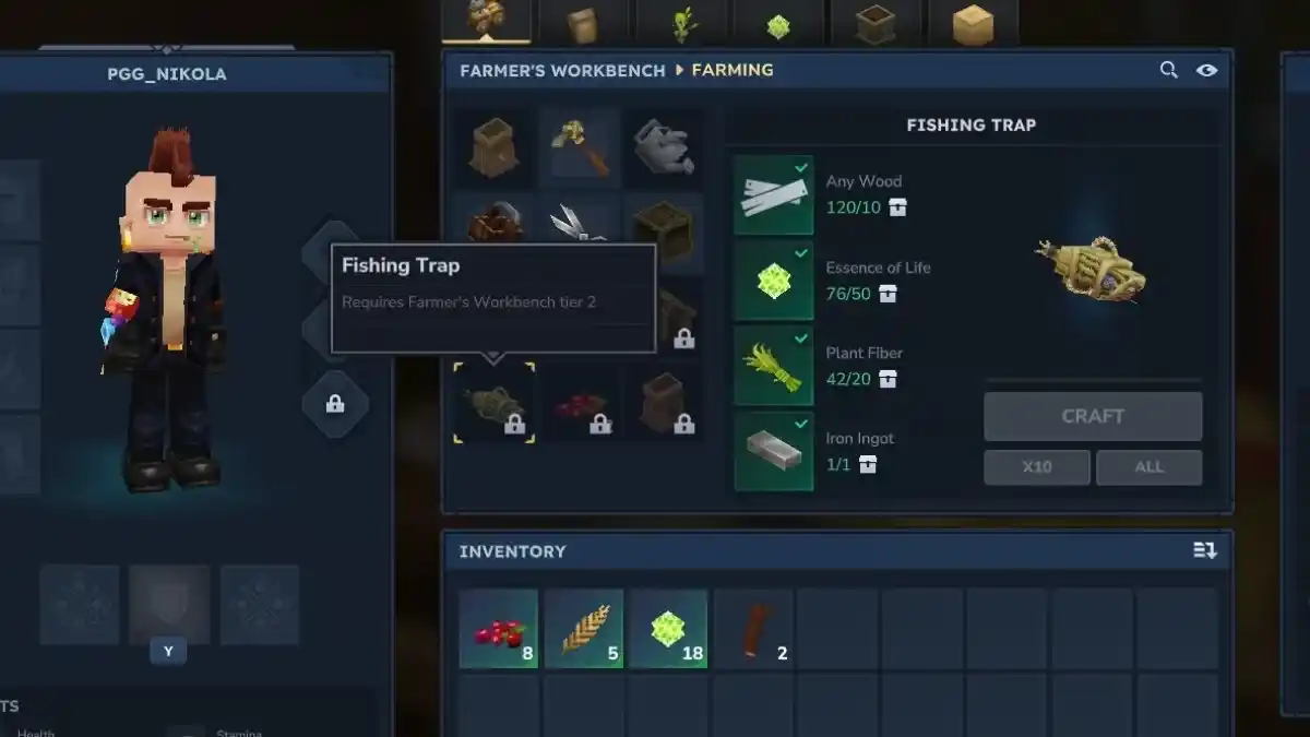 hytale armadilha de pesca hytale armadilha de pesca