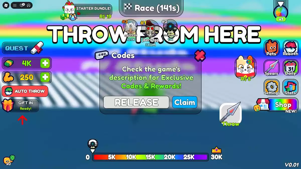 Como Resgatar Códigos Spear Training Roblox Como Resgatar Códigos Spear Training Roblox