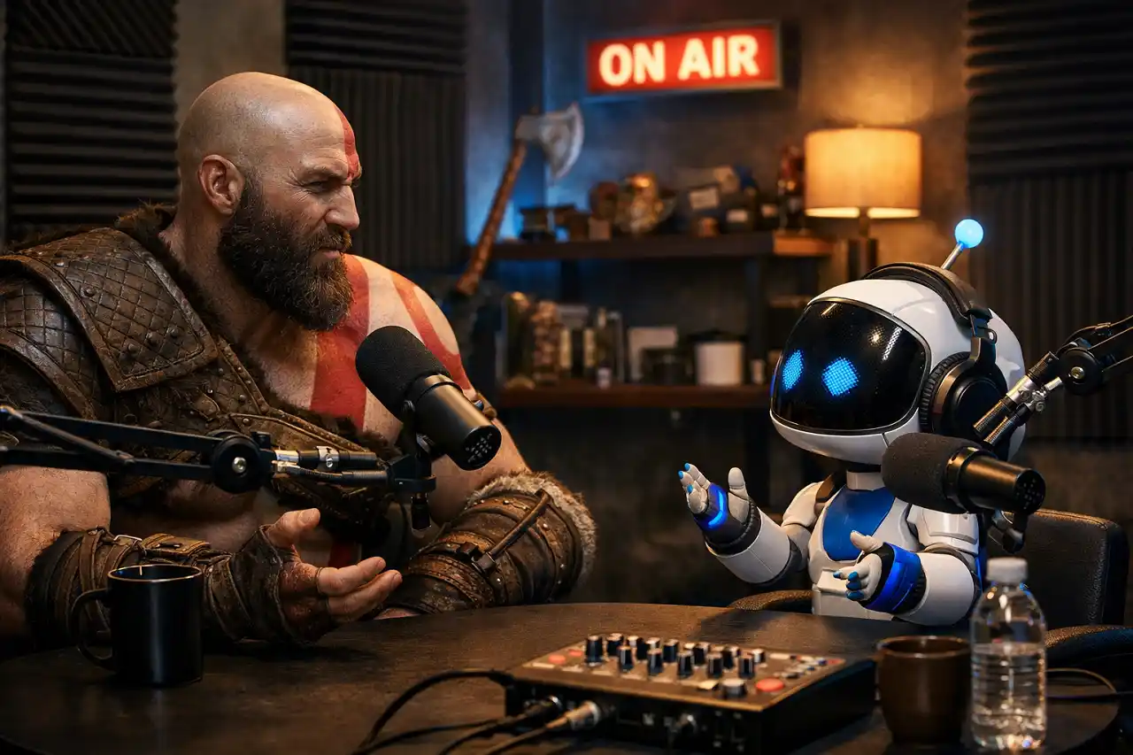 Sony Patenteia Podcasts de IA Apresentados por Personagens dos Games