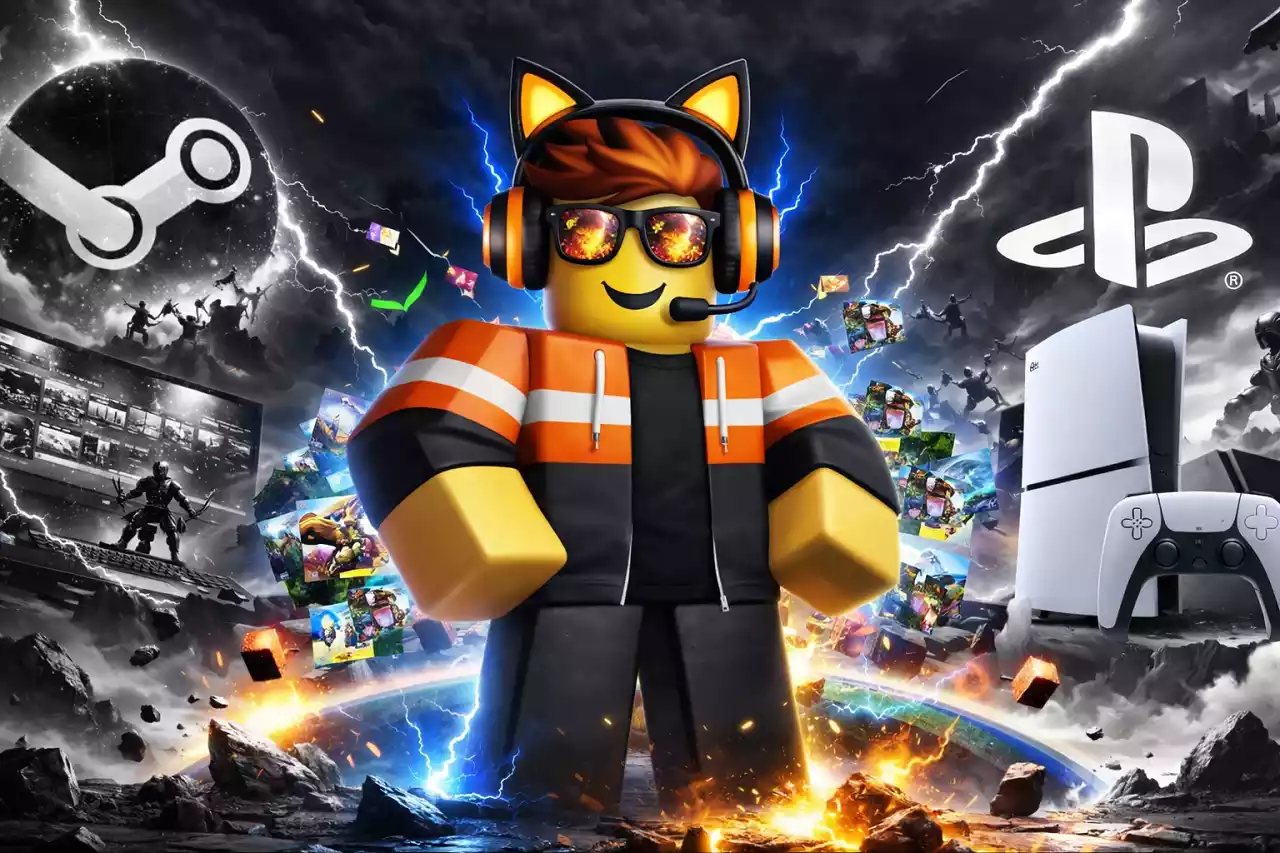 Roblox Supera PlayStation, Steam e Fortnite Somados em Engajamento Mensal