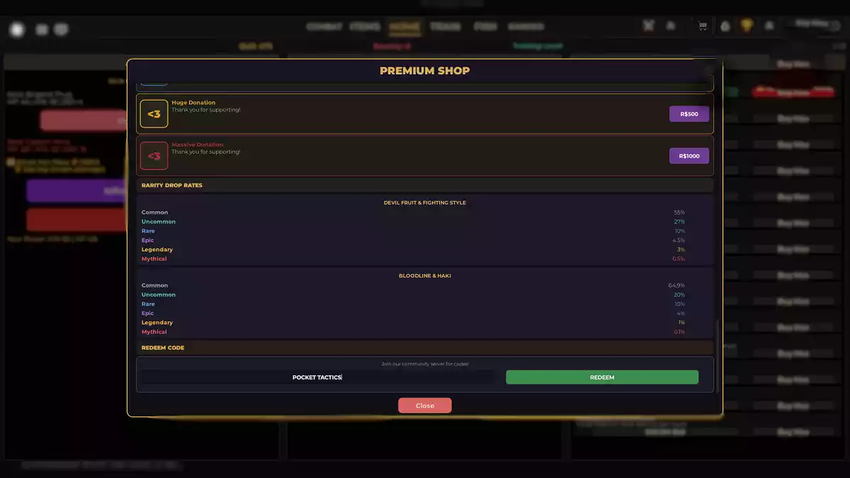 Como Resgatar Códigos Fruit Piece Incremental Roblox tela Como Resgatar Códigos Fruit Piece Incremental Roblox tela