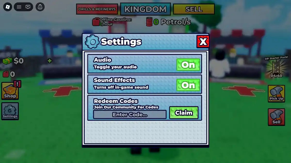 Como Resgatar Códigos Oil Empire Roblox Tela Como Resgatar Códigos Oil Empire Roblox Tela