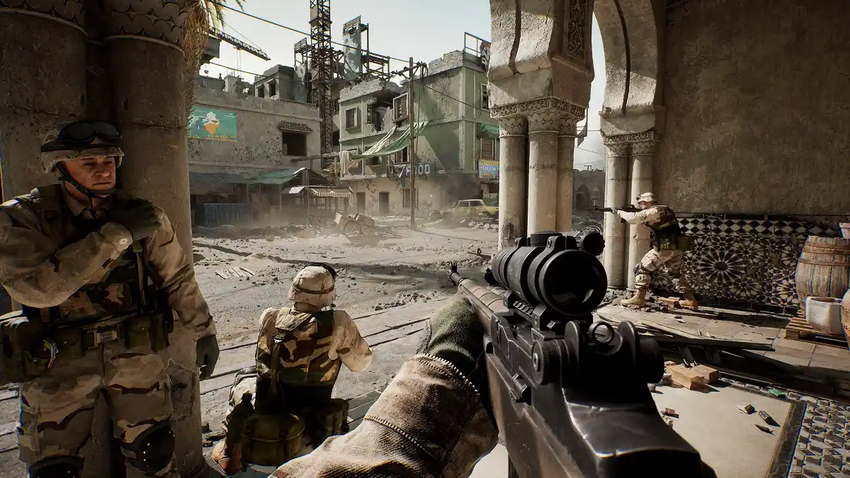 Delta Force Black Hawk Down jogabilidade Delta Force Black Hawk Down jogabilidade
