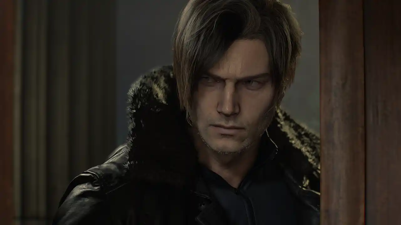 RESIDENT EVIL requiem leon rosto