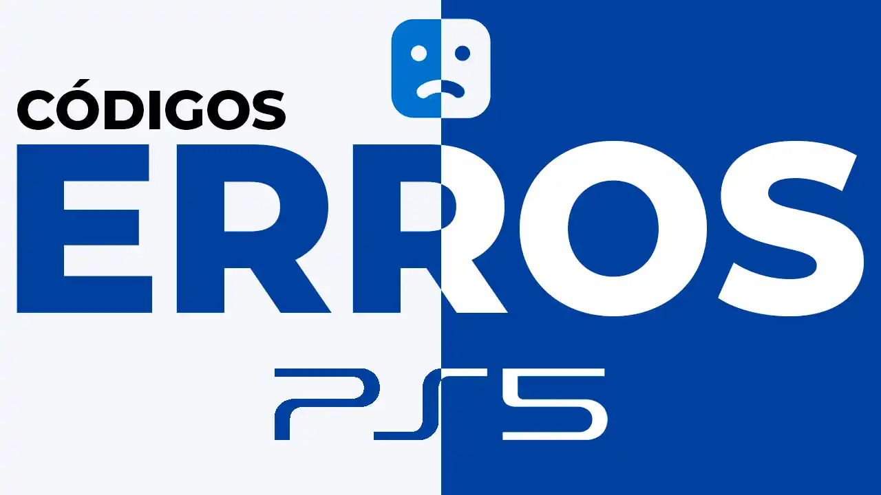 códigos de erro ps5