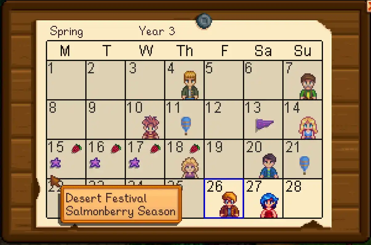 Berry Season Reminder mod stardew valley Berry Season Reminder mod stardew valley