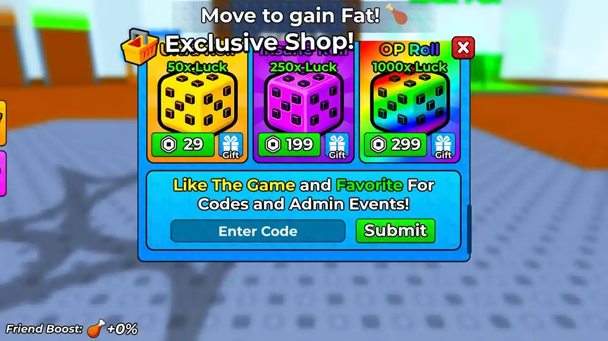 Como Resgatar Códigos +1 Fat Per Step Roblox tela Como Resgatar Códigos +1 Fat Per Step Roblox tela