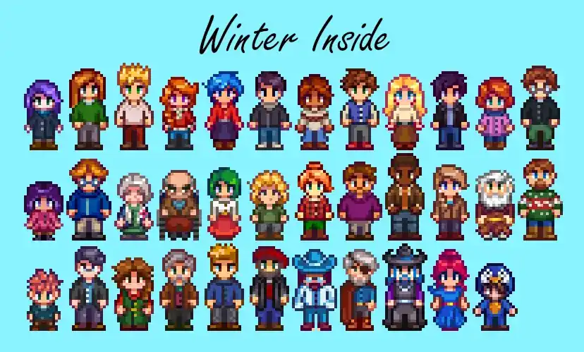 Seasonal Outfits e Seasonal Portraits mod stardew valley Seasonal Outfits e Seasonal Portraits mod stardew valley