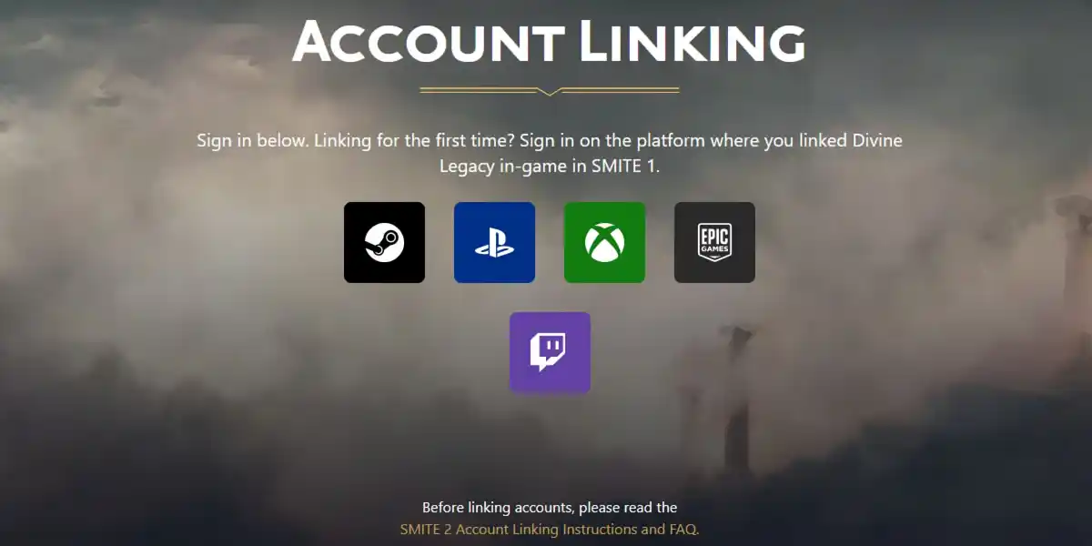 Smite 2 linkando contas Smite 2 linkando contas