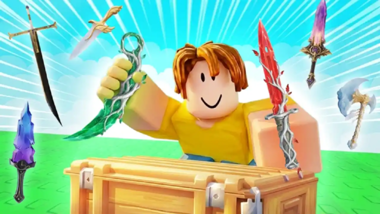 Códigos My Knife Farm Roblox facas bau