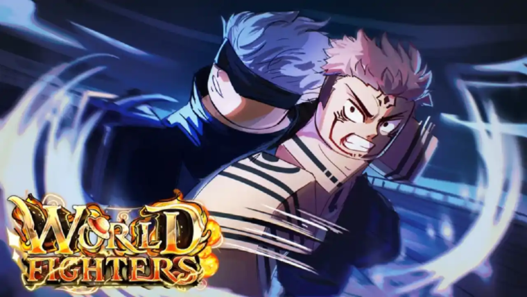 Códigos World Fighters Roblox capa jogo jujutsu kaisen
