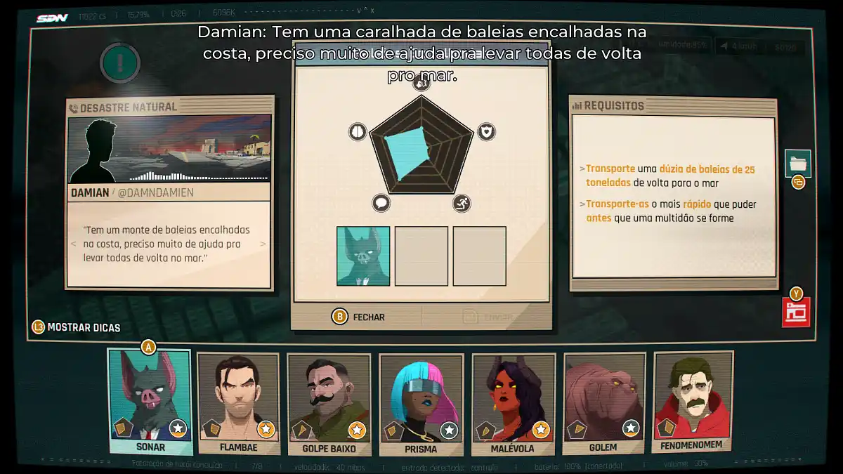 Dispatch despachando herois missao Dispatch despachando herois missao
